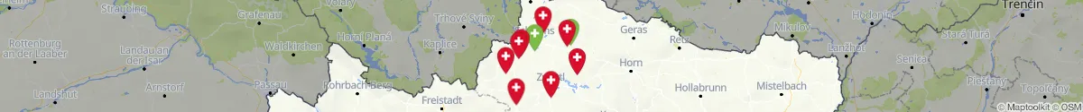 Map view for Pharmacy emergency services nearby Gmünd (Niederösterreich)